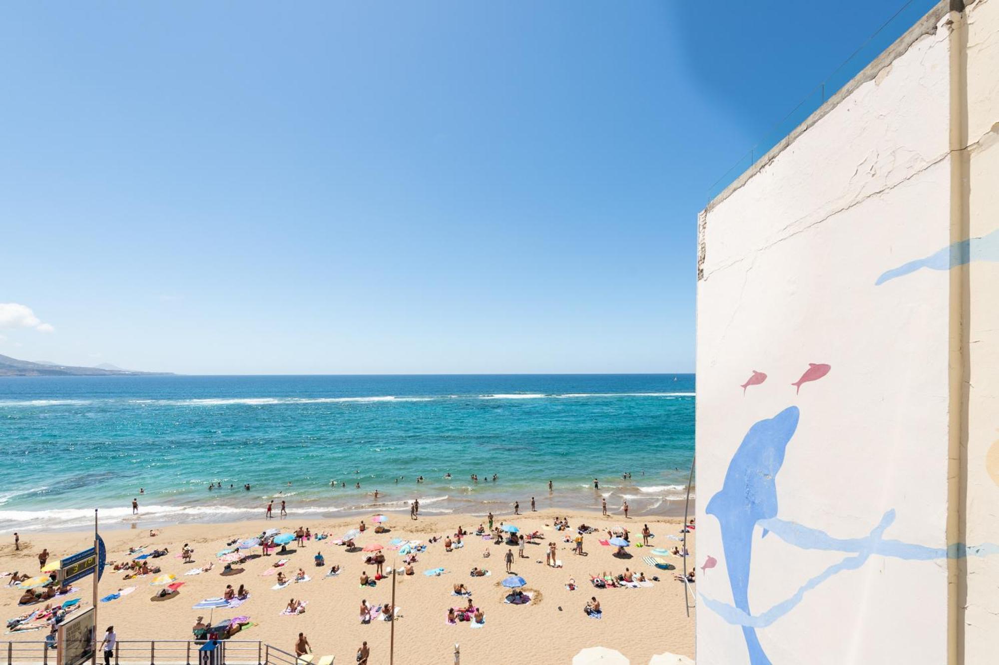 Front Line With Nice Terrace By Canariasgetaway Las Palmas de Gran Canaria Exterior photo